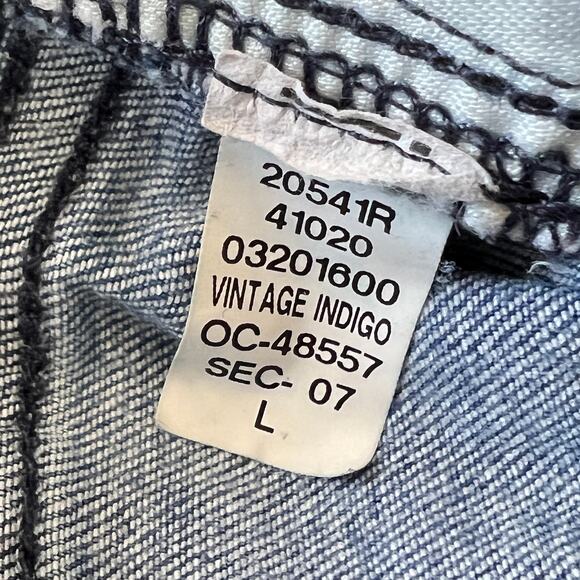 Spanx Denim Jeans Kick Flare Pull On Medium Blue Wash Women's Sz L 20541R Pants - Picture 10 of 11